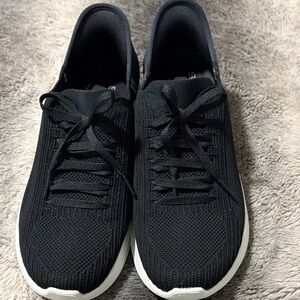 Skechers Men's Black Knit Sneakers